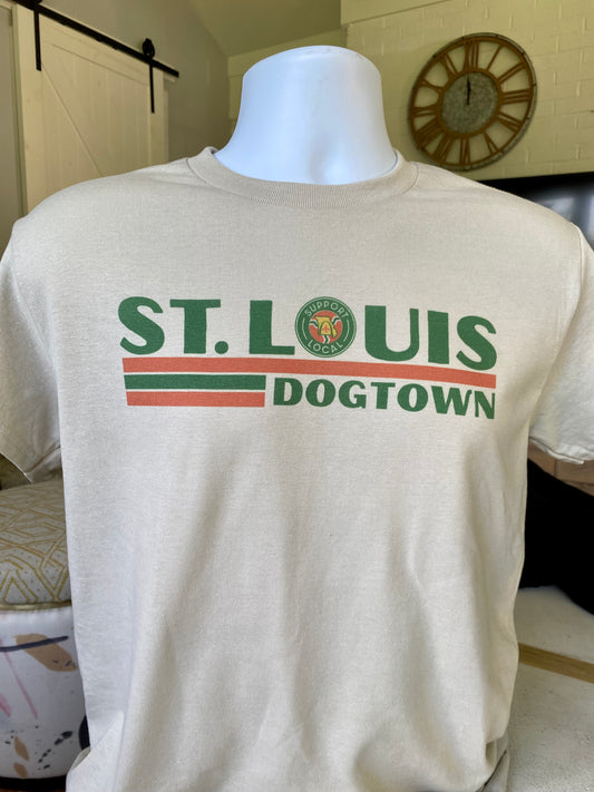 St. Louis DOGTOWN T-Shirt - apparel to spread the St. Louis Support Local message in STL community neighborhoods.