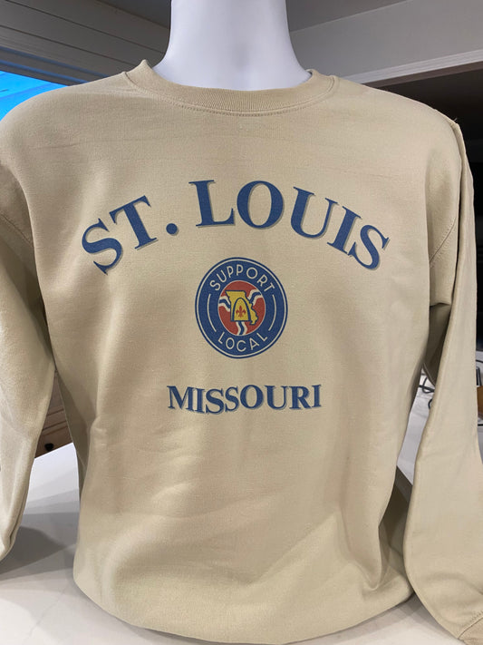 St. Louis Missouri Support Local Sweatshirt