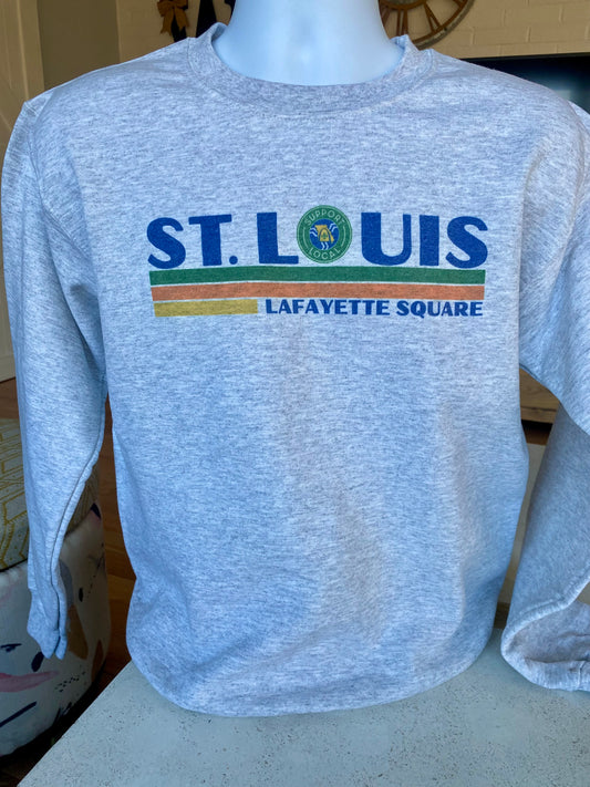 St. Louis LAFAYETTE SQUARE Sweatshirt - STL Support Local