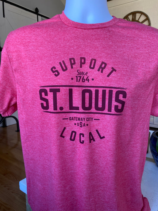 St. Louis Gateway City T-Shirt - apparel to spread the St. Louis Support Local message in STL community neighborhoods.